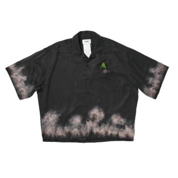 【doublet/ダブレット】MUD-HAND-PAINTED SHIRT【BLK】