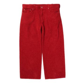 【doublet/ダブレット】FLOATING WAIST STRAWBERRY TROUSER