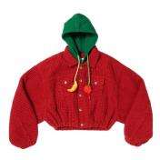 【doublet/ダブレット】PUFFED STRAWBERRY TRUCKER JACKET