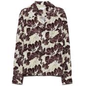 【UNUSED-アンユーズド】Long sleeve print shirt【BEG】