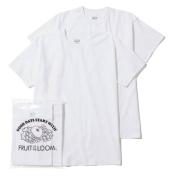 【UNUSED-アンユーズド】UNUSED×FRUIT OF THE LOOM 2PACK TEE【WHT×WHT】