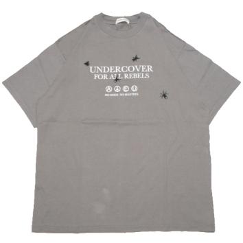 【UNDERCOVER Pre-アンダーカバー プレ】TEE UC FOR ALL REBELS BUG_em【GRY】