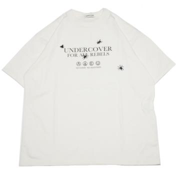 【UNDERCOVER Pre-アンダーカバー プレ】TEE UC FOR ALL REBELS BUG_em【O.WHT】