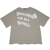 【Undercoverism-アンダーカバーイズム】LanguidTEE UCISM FOR ALL REBELS【GRY】