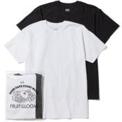 【UNUSED-アンユーズド】UNUSED×FRUIT OF THE LOOM 2PACK TEE【WHT×BLK】