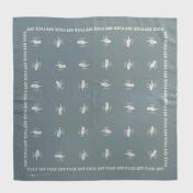 【BUENA VISTA-ブエナ ビスタ】Fuck off bandanna【BLUE】