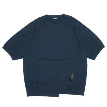 【UNDERCOVER-アンダーカバー】度詰天竺半袖リブCS【BLK】