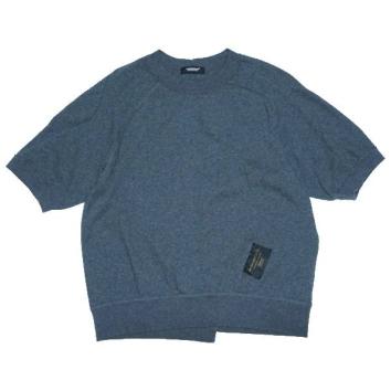 【UNDERCOVER-アンダーカバー】度詰天竺半袖リブCS【T.CHARCOAL】