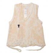 【doublet/ダブレット】RECYCLE COTTON BLEACHED VEST【IVO】