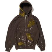 【doublet/ダブレット】MOSS-GROWN EMBROIDERY HOODIE【BRW】