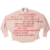【doublet/ダブレット】KINMEDAI LINE MESSAGE SHIRT【PINK】