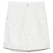 【UNUSED-アンユーズド】Double knee duck shorts