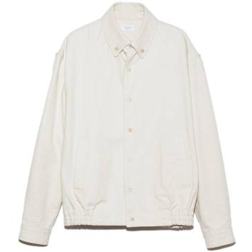 【UNUSED-アンユーズド】Duck button down shirt【WHT】