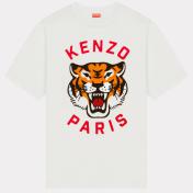 【KENZO-ケンゾー】'KENZO LUCKY TIGER' オーバーサイズ Tシャツ【O.WHT】