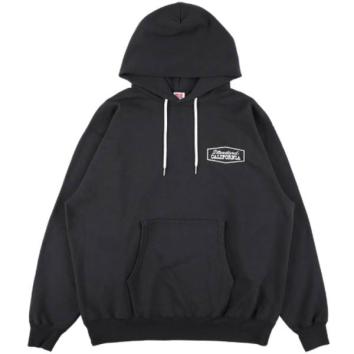 【STANDARD CALIFORNIA-スタンダード カリフォルニア】SD US Cotton Stadium Logo Hood Sweat【BLK】