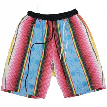 【MASTERMIND WORLD-マスターマインド ワールド】MEXICAN STRIPE SHORTS
