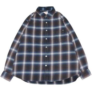 【KAMIYA-カミヤ】Bleached Check Shirts