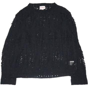 【KAMIYA-カミヤ】Distressed Knit Pullover