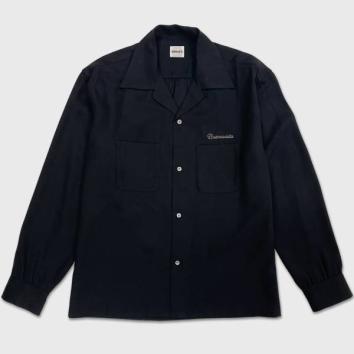 【BUENA VISTA-ブエナ ビスタ】Guay rayon shirt【BLK】