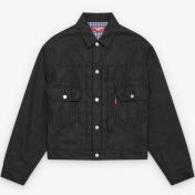 【JUNYAWATANABE MAN-ジュンヤワタナベマン】エステルビスコース ストライプ Levi's Wネーム JKT 2nd