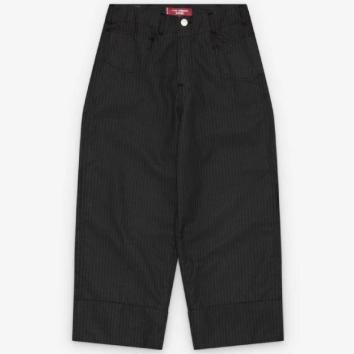 【JUNYAWATANABE MAN-ジュンヤワタナベマン】エステルビスコース ストライプ Levi's Wネーム パンツ