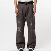 【KAMIYA-カミヤ】BORO Duck Painter Pants