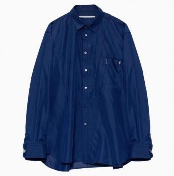【Tamme-タム】K-2A RIPSTOP DRESS SHIRT【BLUE】