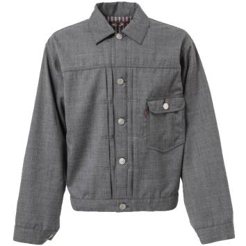 【JUNYAWATANABE MAN-ジュンヤワタナベマン】ウールストライプ Levi's Wネーム JKT 1st