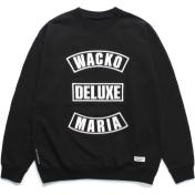 【DELUXE-デラックス】WACKO MARIA x DELUXE CREW【BLK】