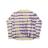 【UNUSED-アンユーズド】Long sleeve tie dye thermal t-shirt【PURPLE】