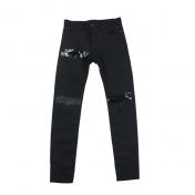 【TheSoloist-ソロイスト】stretch slim tapered 6 pocket noise jean?(Version that does not cut the noise tape on the rear)