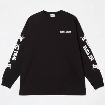 【BUENA VISTA-ブエナ ビスタ】Me tomo ultima copa L/S tee【BLK】