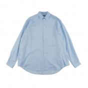 【UNDERCOVER-アンダーカバー】C/Tenシャンブレー縫代表出BIGシャツ【L.BLUE】