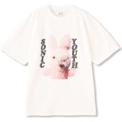 【INSONNIA PROJECTS-インソニアプロジェクト】SONIC YOUTH MK BUNNY TEE【WHT】
