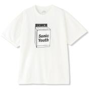 【INSONNIA PROJECTS-インソニアプロジェクト】SONIC YOUTH WASHING MACHINE TEE【WHT】