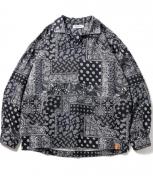 【TIGHTBOOTHPRODUCTION-タイトブースプロダクション】PAISLEY L/S OPEN SHIRT