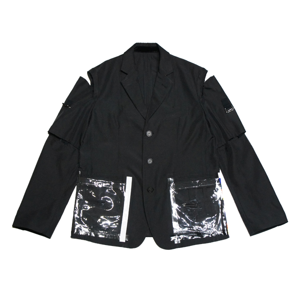 【TheSoloist-ソロイスト】three-way notched lapels jacket.【BLK】