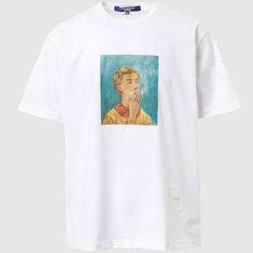 【JUNYAWATANABE MAN-ジュンヤワタナベマン】綿度詰天竺 製品プリント【TOVE】