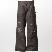 【KAMIYA-カミヤ】BORO Duck Painter Pants