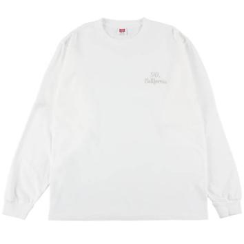 【STANDARD CALIFORNIA-スタンダード カリフォルニア】SD US Cotton Logo LS T【WHT】