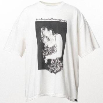 【KAMIYA-カミヤ】"SWEET SMILE" T-shirt【WHT】