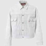 【JUNYAWATANABE MAN-ジュンヤワタナベマン】綿デニム箔プリント LEVI'S Wネームジャケット
