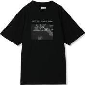 【INSONNIA PROJECTS-インソニアプロジェクト】JOY DIVISION LOVE WILL TELL US APART TEE【P.BLK】