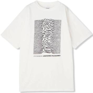 【INSONNIA PROJECTS-インソニアプロジェクト】JOY DIVISION UNKNOWN PLEASURES TEE【WHT】