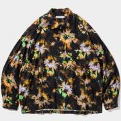 【TIGHTBOOTHPRODUCTION-タイトブースプロダクション】BLOOM L/S SHIRT【BLK】