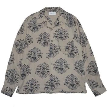 【UNUSED-アンユーズド】Long sleeve shirt【BEG】