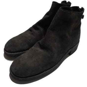 【UNDERCOVER-アンダーカバー】ハトメBACKZIP ANKLE SHORT BOOTS【D BRWN】