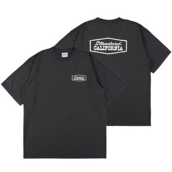 【STANDARD CALIFORNIA-スタンダード カリフォルニア】SD Heavyweight Stadium Logo T【BLK】