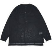 【MAYKAM-メイカム】PAPER KNIT P/O SHIRT