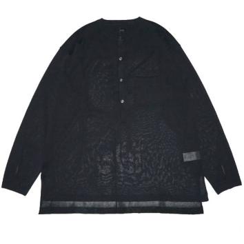 【MAYKAM-メイカム】PAPER KNIT P/O SHIRT